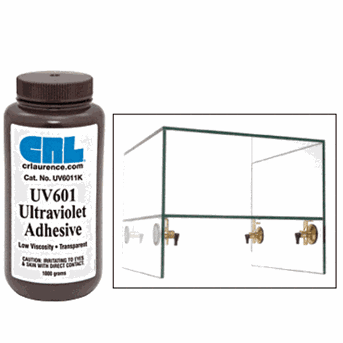 CRL UV6011K UV601 Low Viscosity UV Adhesive, 1000g