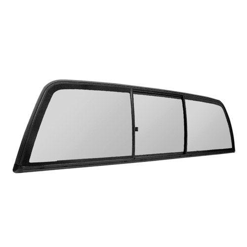 CRL ECT1510S Tri-Vent Slider with Solar Glass for 2005+ Toyota Tacoma - Three Panels