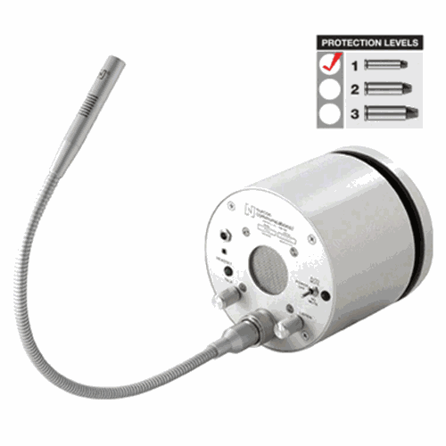 CRL TTU1DBX1 Norcon 12V DC Electronic Communicator Level 1 Bullet Resistant