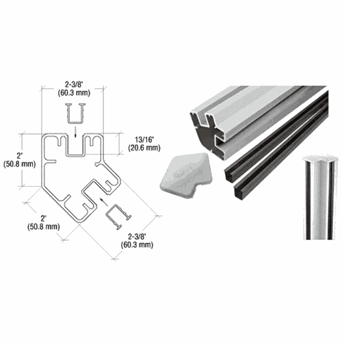 CRL S485KS Silver Metallic 48