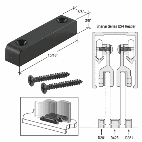 CRL D425 Nylon Lower Guide
