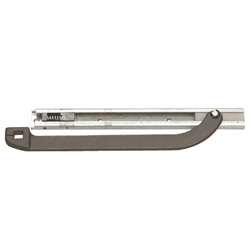 CRL 201134LC313 Jackson Dark Bronze Offset Arm Assembly, Shallow Depth Mortise Type