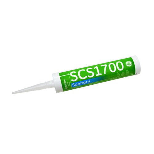 CRL SCS1702 GE 1700 Series White Sanitary Silicone