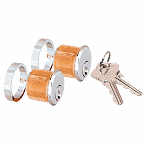 CRL AMR215CCPS Polished Stainless AMR215 Double Keyed Cylinders