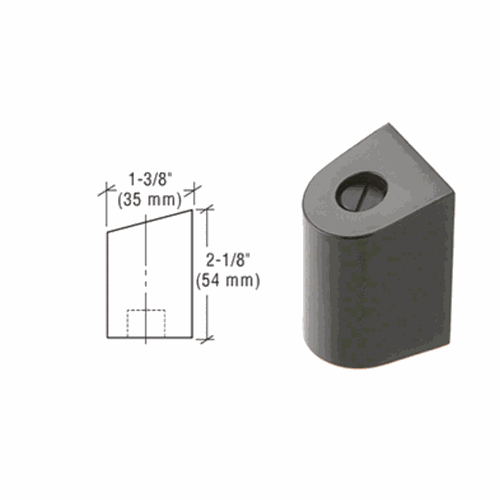 CRL D06622 Bronze 0P400 Offset Pivot, Bottom Portion Only