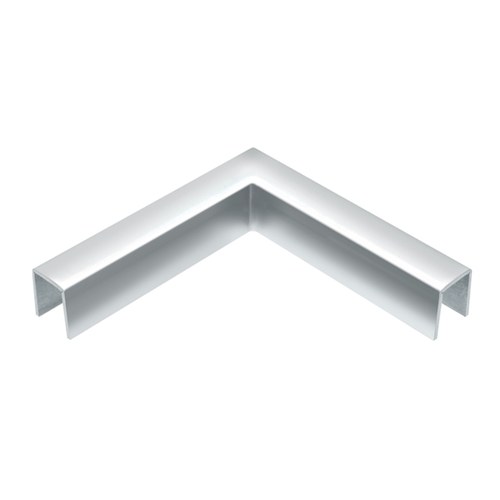 CRL GRLC10HPS Polished Stainless 90 Horizontal Corner for 11 Gauge Cap Railings