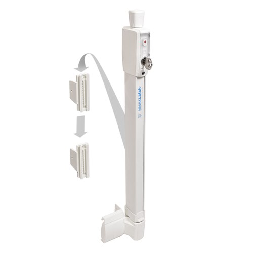 CRL LL1MW Magna-Latch White Child Safety Lock