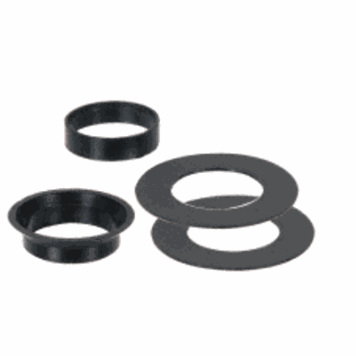 CRL RSF10RW Black Plastic Gasket Set for Swivel Glass Attachment