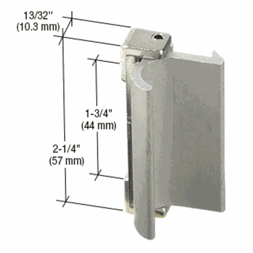 CRL F2572 Keller Aluminum Sliding Window Pull and Latch