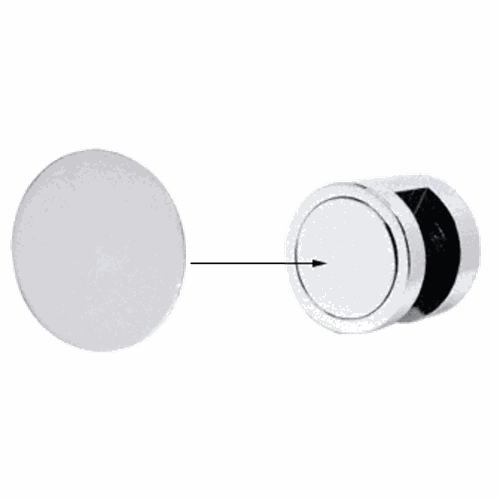 CRL EGD1SKSC Satin Chrome Edge Grip Cover Disks
