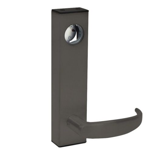 CRL DH308103U613E Adams Rite Dark Bronze 3080 Electrified Trim Lever with Hole