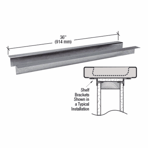 CRL SSSB36 Brushed Stainless Steel 36