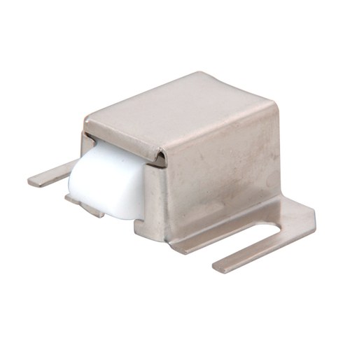 CRL M6014 Brushed Stainless Shower Door Catch with Nylon Tip