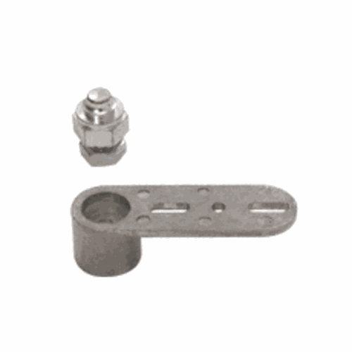 CRL 201155 BE Bottom Pivot Set for Side-Load, Threshold Mount Applications