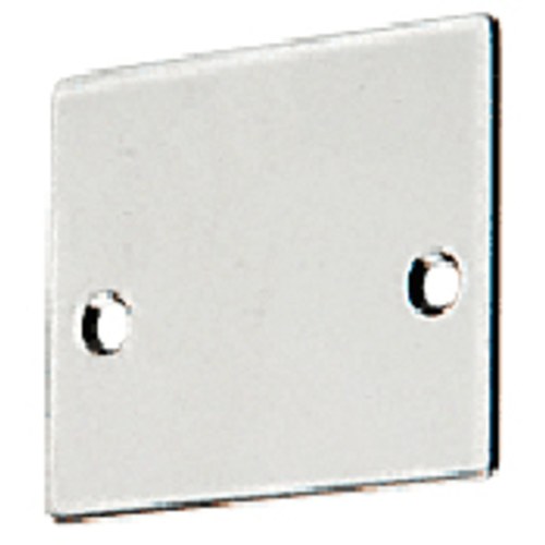 CRL NH3ECPS Polished Stainless End Cap with Screws for NH3 Wide U-Channel