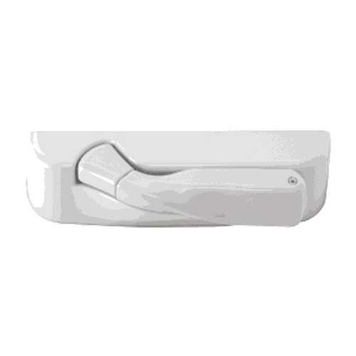 CRL EP27034 Truth Encore White Right-Hand Folding Handle Cover