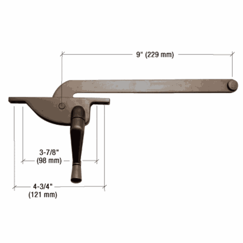 CRL 5009LHBRZ Bronze 9