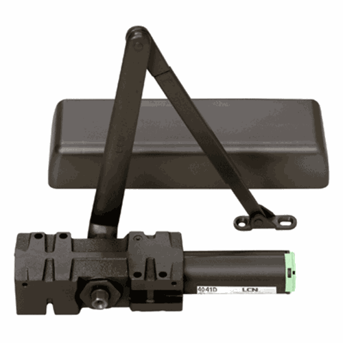 CRL 4041DU LCN Dark Bronze ANSI Grade 1 Adjustable Spring Door Closer, Size 1-6