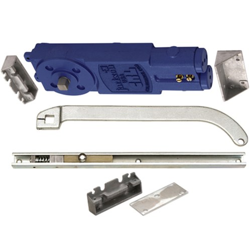 CRL 21201U62818 Jackson Aluminum Adjustable Overhead Concealed Closer with U-Offset Arm