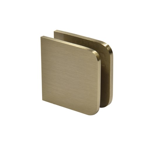 CRL UC77BBRZ Brushed Bronze Traditional Fixed Panel U-Clamp