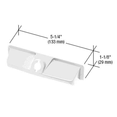 CRL EP21937 White EntryGard Plastic Operator Cover