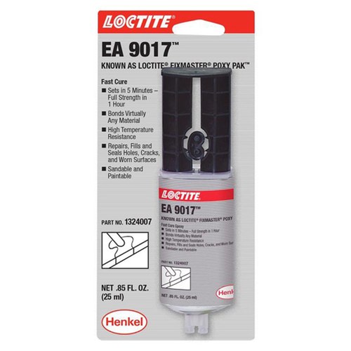 CRL 81120 Clear Loctite Poxy-Pak Two-Part Epoxy Adhesive