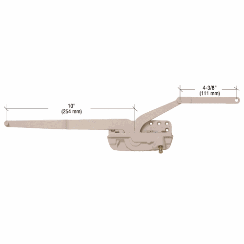 CRL EP27004 Truth Encore Right-Hand Dual Arm Steel Operator