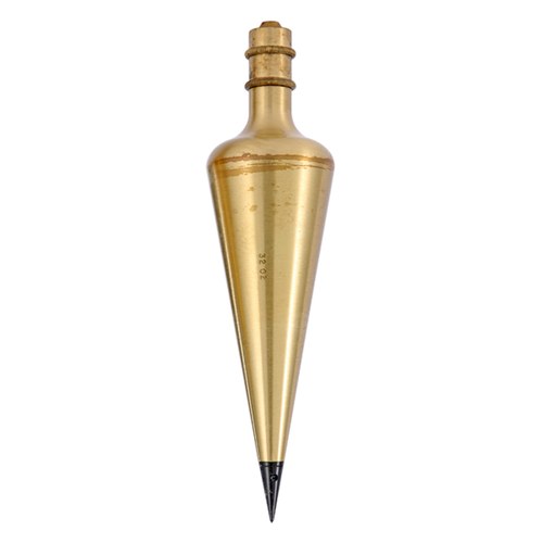 CRL 80032 32 oz. Brass Plumb Bob