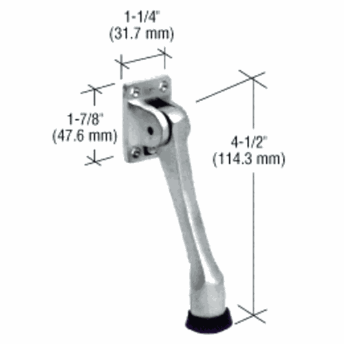 CRL J4671 Polished Chrome 4.5