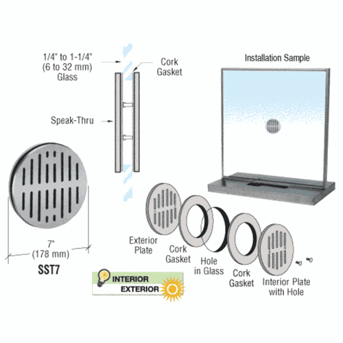 CRL SST7 Brushed Stainless Steel 7