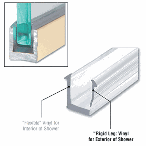 CRL RV4DUC DUC38 Rigid Vinyl U-Channel