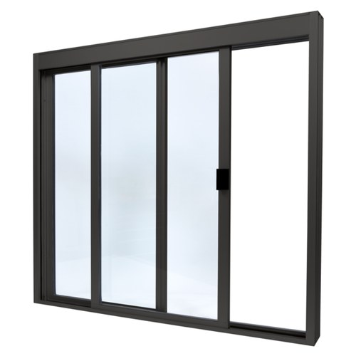 CRL DW48480XGDU Duranodic Bronze Anodized DW Deluxe Service Window with Full Bottom Track