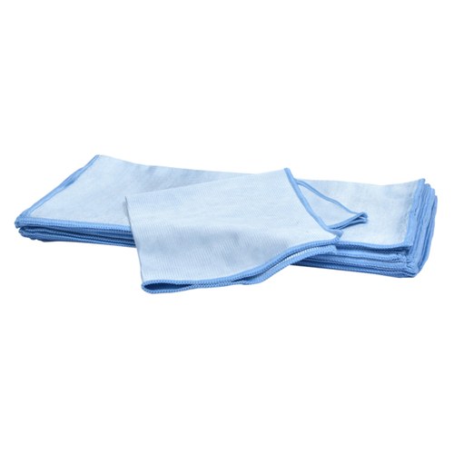 CRL BGCX2 Blue Premium Glass Cloths - 12 Pack