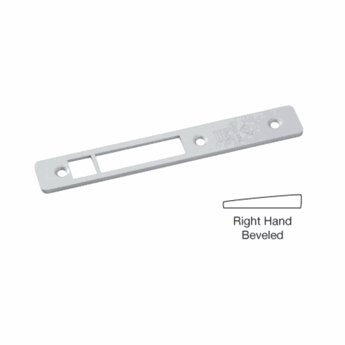 CRL DH19111R Adams Rite Aluminum Right-Hand Faceplate for Offset Single Door