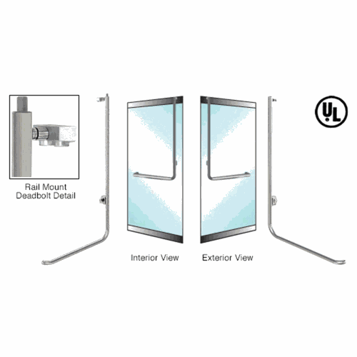 CRL DB100D3L1BS Blumcraft Brushed Stainless Right Hand Low Profile 