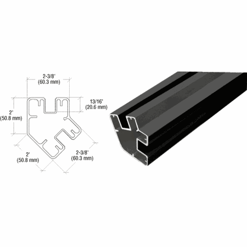 CRL SP560BL Matte Black 60