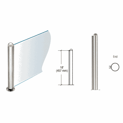 CRL PP09EPS Polished Stainless 18