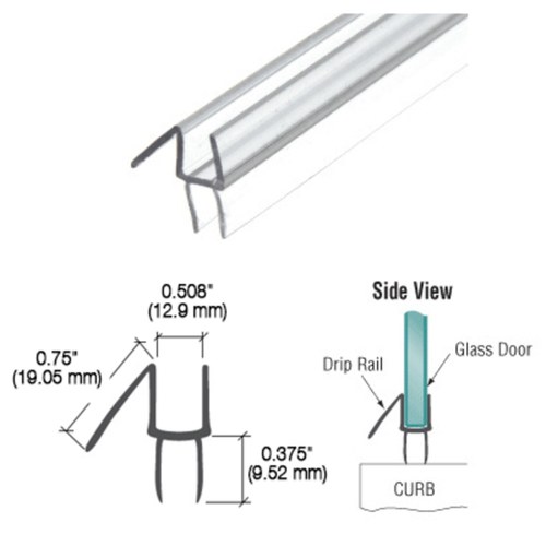 CRL P912WS36 Clear Co-Extruded 36