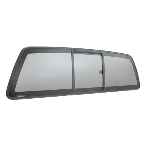 CRL ECT655S Tri-Vent Slider with Solar Glass for 2005+ Nissan Frontier 2009+ Suzuki Equator