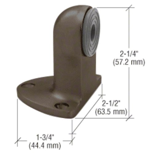 CRL DH80322 Bronze Floor-Mount Door Stop/Bumper