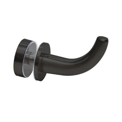 CRL DRH1MBL Matte Black Designer Robe Hook