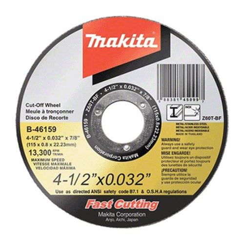 CRL B46159 Makita Ultra Thin Cut-Off Wheel, Pack of 25