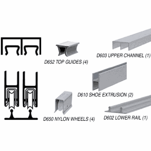 CRL D2203A36 Satin Anodized 36