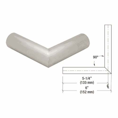 CRL PR12HBS Brushed Stainless 1.25