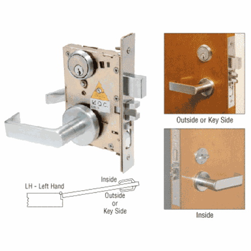 CRL ML9453 Heavy-Duty Mortise Lever Lock