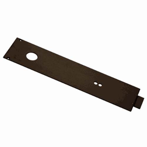 CRL RTS8563DU Dormakaba Dark Bronze RTS Concealed Closer Cover Plate