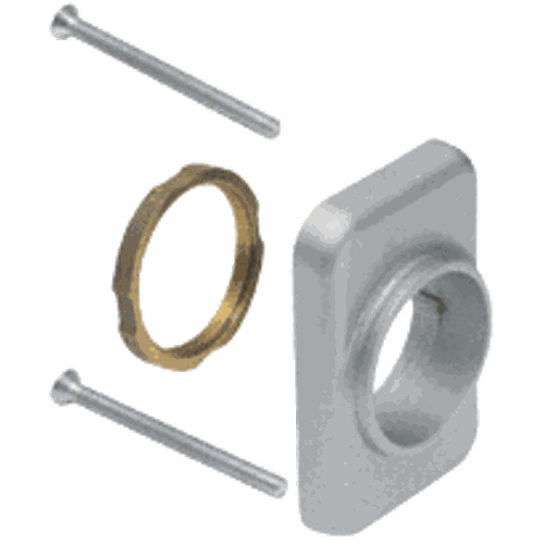 CRL DL913A Aluminum Mortise Cylinder Mounting Pad