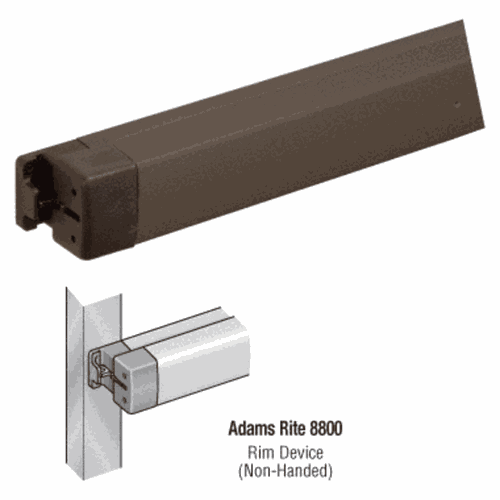 CRL DH8802236 U.S. Aluminum Dark Bronze Anodized Panic Rim for Adams Rite 8800, 36