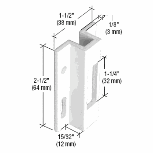 CRL E2124 White 2.5