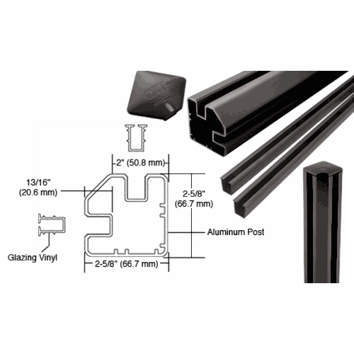 CRL S72CRKBL Matte Black AWS 2